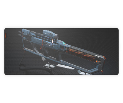 Podkładka pod mysz KRUX Space Gun (Karabin) XXL